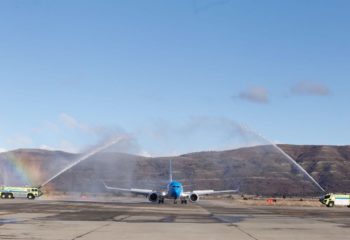 Avión de Aerolíneas Argentinas