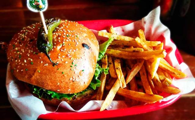 hamburguesa de pollo jumbo